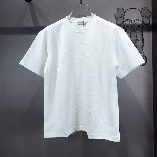 秋冬大セールモンクレール ロゴ Tシャツ 半袖 コットン パロディ 3色 moc41169
